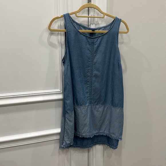 J Jill Denim Tencel Tunic Size PM - Picture 2 of 4